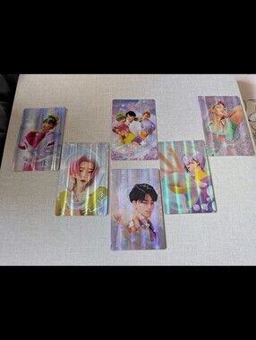 Saja Boys 6 Photocards Full Set (McDonald's x K-pop Demon Hunters)